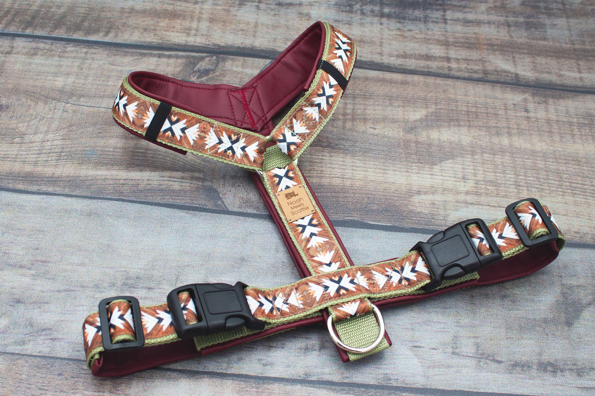 Hundegeschirr TARA Naturdesign, weich gepolstert, bequem, robust und verstellbar